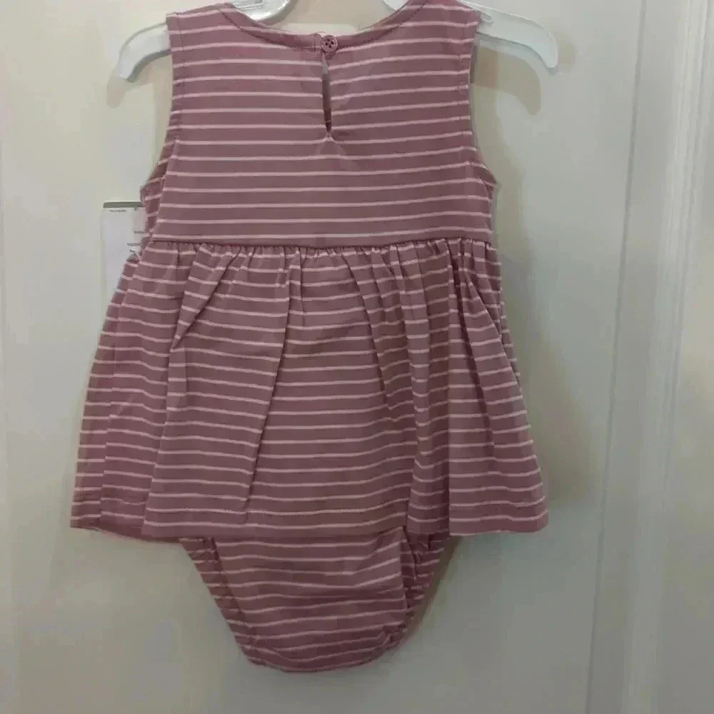 Baby Girl Carter's Striped Sunsuit